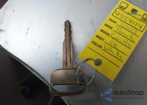 2003 Toyota Corolla Le z USA, uszkodzony, nr VIN 1NXBR32EX3Z024114